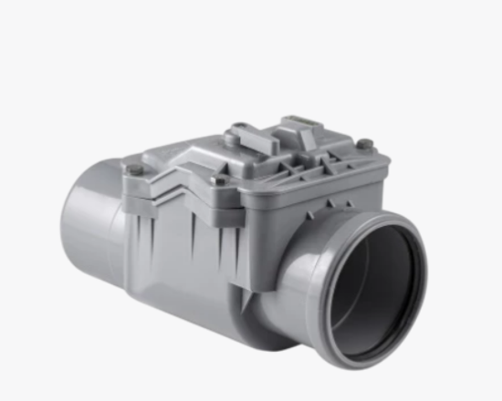 სურათი 11339 RTP უკუქცევითი კანალიზაციის სარქველი 110, ნაცრისფერი