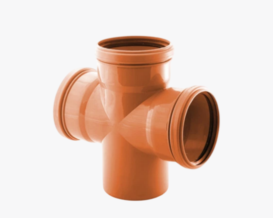 სურათი 36551 RTP ერთსაფეხურიანი ჯვარი გარე კანალიზაციისთვის Y 110/110/110/87 ნარინჯისფერი