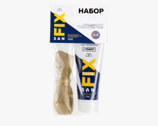 სურათი 40714 RTP ნაკრები: პასტა+სელი (70მლ/გრაფიტი/+7გრ სელის), SANFIX