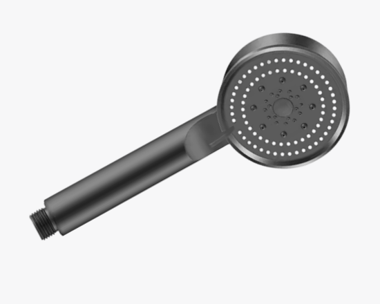 სურათი A54 პლასტმასის შხაპის შავი თავით