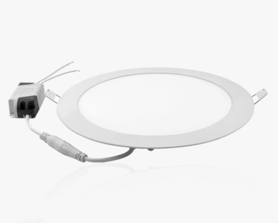 სურათი მრგვალი ჩაღრმავებული პანელი 12W-6K