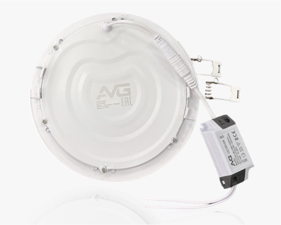 სურათი მრგვალი ჩაღრმავებული პანელი 9W-6K