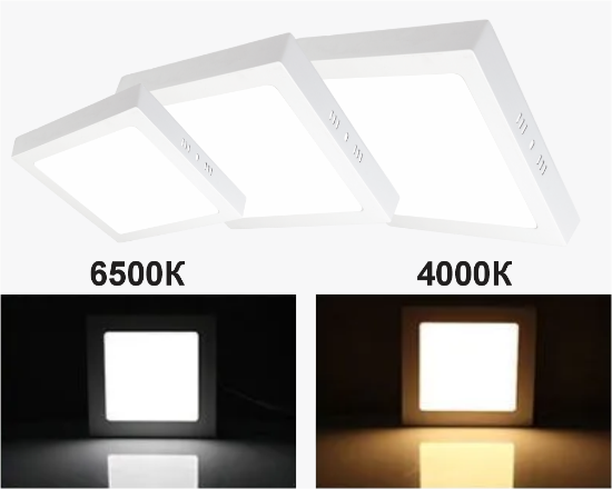 სურათი ოთკუთხედი ზედაპირის პანელი 12w-6k