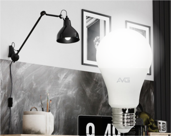 სურათი AVG ნათურა A60-10w-E27-6K