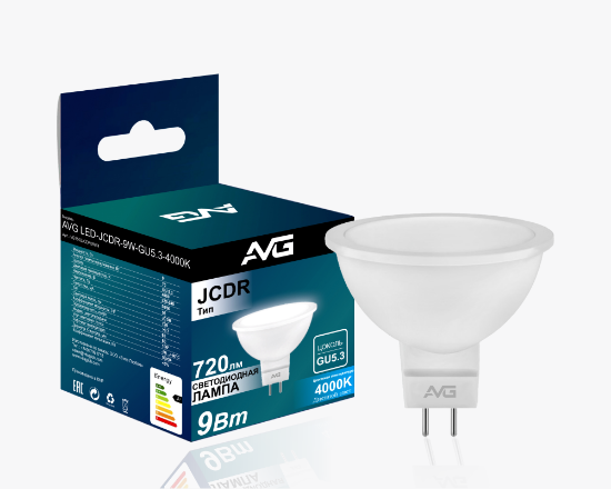 სურათი AVG ნათურა JCDR 9W-4K