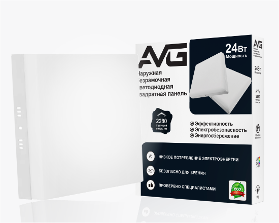 სურათი ზედაპირი ჩარჩოს გარეშე ოთკუთხედი 24w-6k