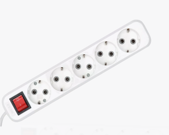 სურათი MGP-332 დამაგრძელებელი ბუდე 2 მ კაბელით, 5 ზოლიანი დამიწებით