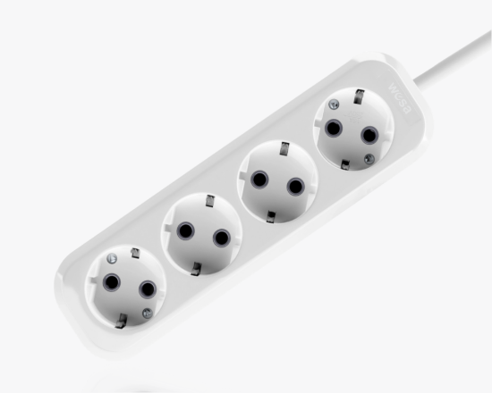 სურათი MGP-154 დამაგრძელებელი 5 მ კაბელით, 4 ბლოკი, დამიწებით