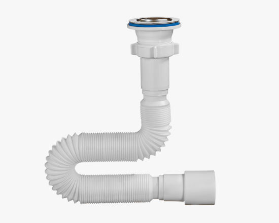 სურათი A-3017 Orio მოქნილი მილი გამოსასვლელით 1 1/2"х40/50მმ, სიგრძე 850მმ