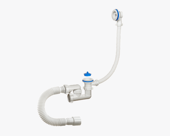 სურათი A-60089 Orio აბაზანის სიფონი 1 1/2"х40 მოქნილი მილით 40-40/50