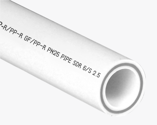 სურათი 10351 RTP PPR მილები ბოჭკოვანი მინა SDR 6 25x4.2 PN 25 4მ