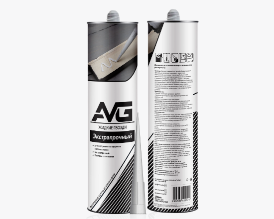 სურათი AVG Liquid nails clear 280ml