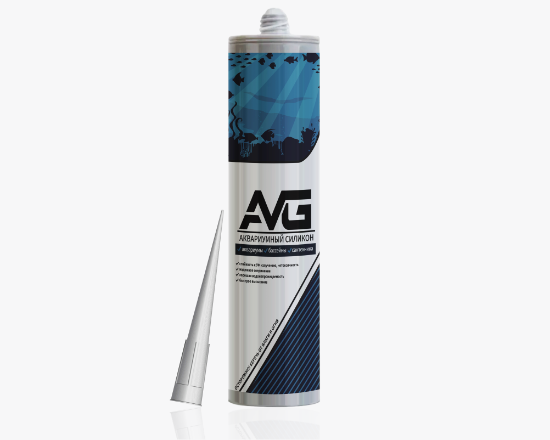 სურათი AVG Aquarium Silicone sealant white 280ml