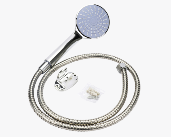 სურათი 89316.03 Plastic shower head with pipe 1.5m