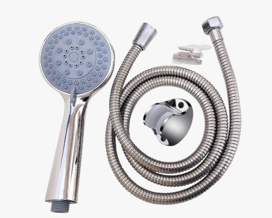 სურათი 89316.06 Plastic shower head with pipe 1.5m