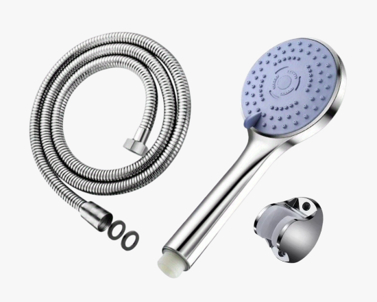 სურათი 89316.08 Plastic shower head with pipe 1.5m