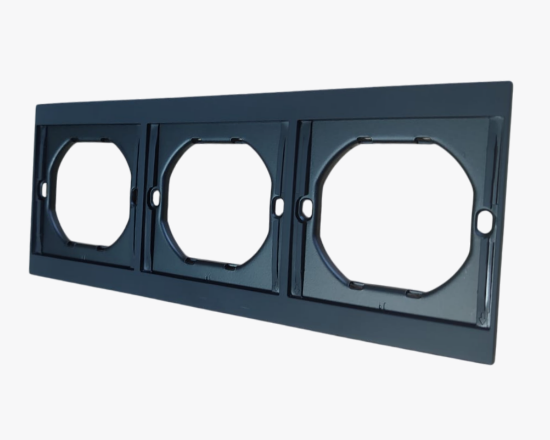 სურათი CC-EN-49 3-gang frame black
