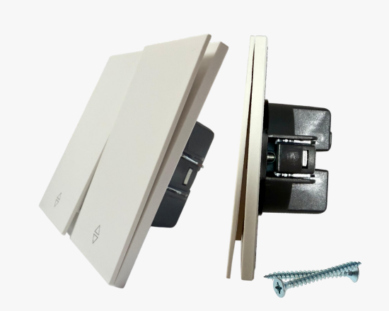 სურათი CC-EN-05 2-gang reverse-switch white