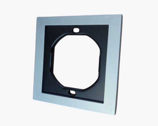 სურათი CL-47 1-gang frame silver