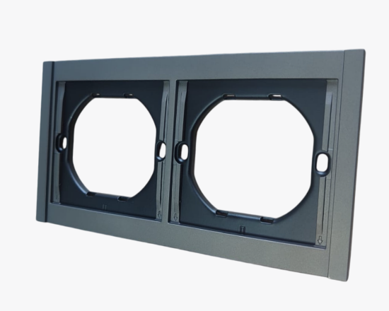 სურათი TR-48 2-gang frame grey